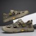 Sandalen für Herren im Sommer 2025, vielseitig, lässig, rutschfest, Lochschuhe, Sport, Strand, Outdoor, Wasserwaten, Zehenkappe,_voghion.com