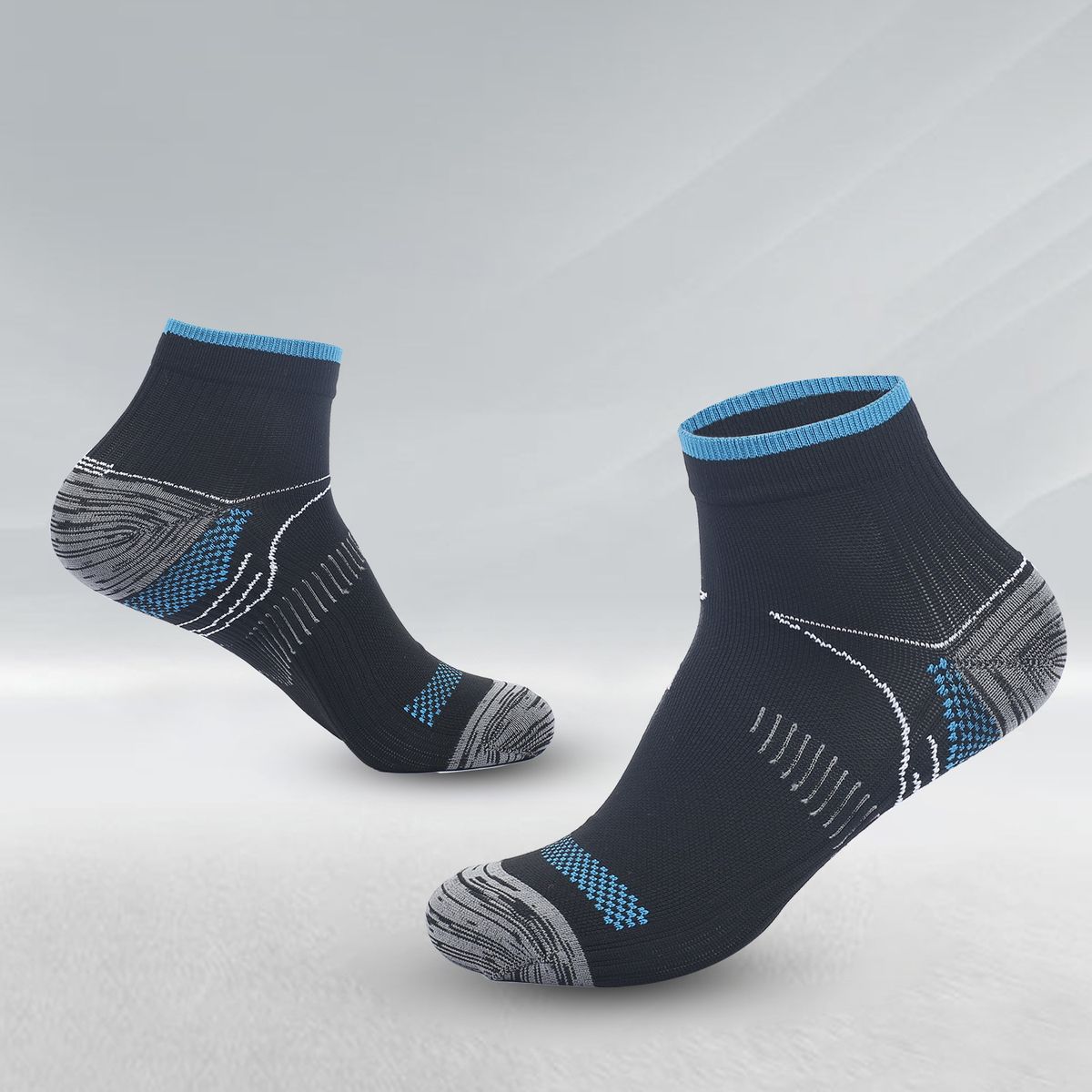 Calcetines de compresión Calcetines de hombre Calcetines deportivos para exteriores Calcetines para correr Bádminton Calcetines de compresión elástica Calcetines de compresión para mujer Venta al por mayor_voghion.com