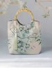 Bamboo Leaf Jacquard Hanfu Bag Women's 2025 New Bamboo Knitting Rattan Handbag New Chinese Cheongsam Hand-held Bamboo Bag_voghion.com