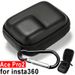 Bolsas de almacenamiento resistentes para cámara Insta360 Ace Pro2, funda portátil rígida con mosquetón, protector impermeable y antipérdida._voghion.com
