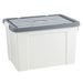 Spacexpert Plastic Storage Box With Lid, Stackable Clear Organizer For Clothes, Underwear, Shoes, Toys, Multi-Size (2L To 130L)_voghion.com