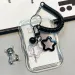 Creative Kpop Pocard Transparent Holder Keychain Sleeves Bus Student Card Case Po Protector 250414_voghion.com