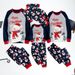 Christmas Family Matching Pajama Set – Soft Polyester Sleepwear For Adults & Kids (S-3XL, Toddler 3-24M, Unisex Holiday Print)_voghion.com