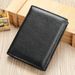 Handmade Cowhide Wallet Men's Genuine Leather Anti Theft Wallet High End Large Capacity Wallet_voghion.com