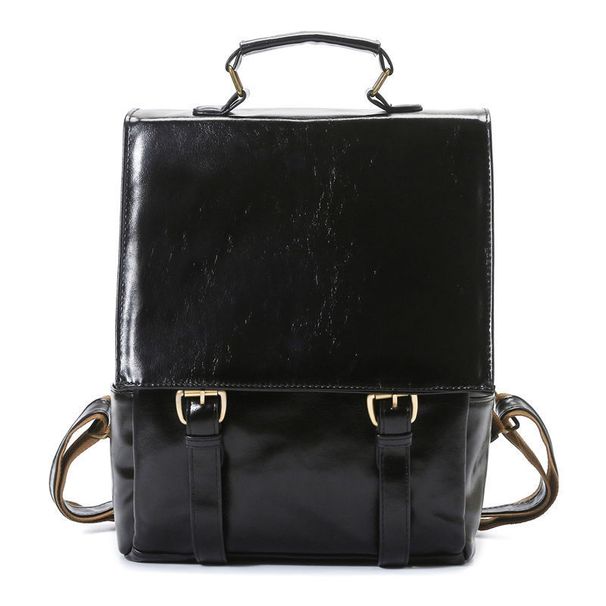 Şık PU Deri Günlük Sırt Çantası, Kompakt ve Çok İşlevli, Üniversite Öğrencileri İçin Uygun, Şık ve Havalı. 2025 Sonbahar/Kış Yeni_voghion.com