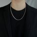 Necklace, Men's Titanium Steel, Non Fading, Simple And Versatile Accessory, Women's Sweater Chain, New Fashion,_voghion.com