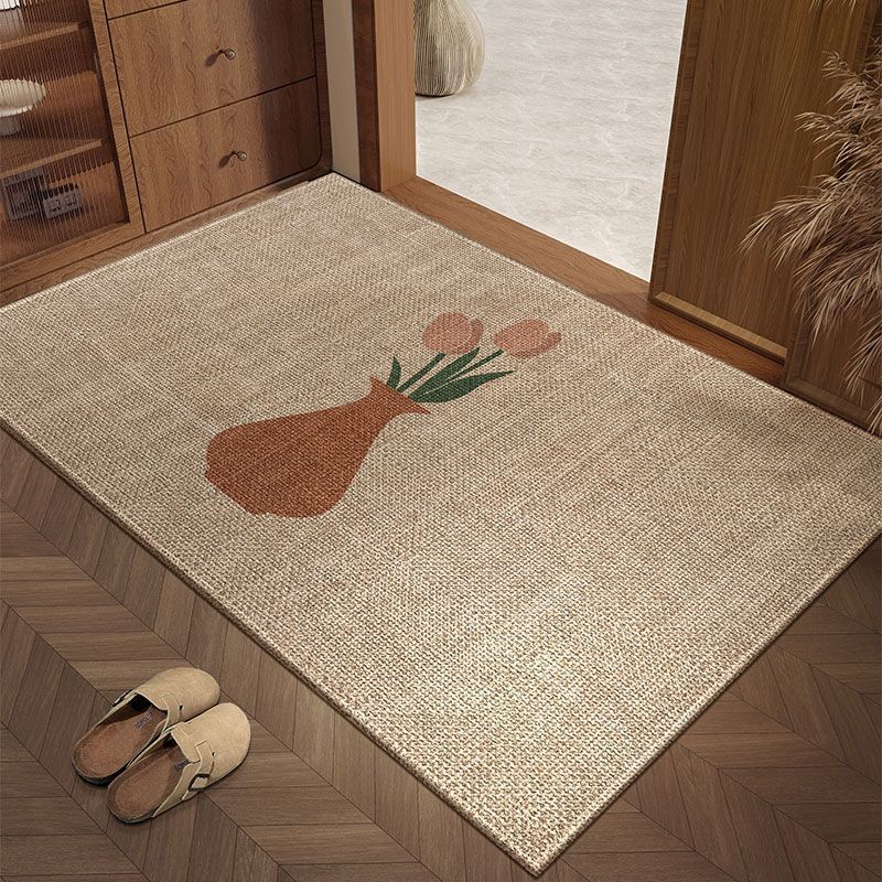 Simple Diomaceous Earth Doorm Entryway Wer Absorbent Quick-Dry Non-Slip Dirt-Resistant Door Hallway Bedroom Soft_voghion.com