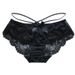 2025d Thin Strap Printed Lace-up Leopard Print Lace Panties Low Waist Women's Triangle Briefs_voghion.com