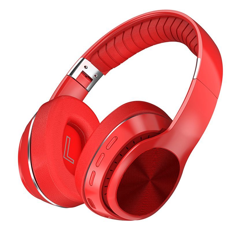 Wireless HiFi Headphones With Mic Foldable Over Ear Bluetooth 5.0 Headphone Support TF Card/FM Radio For Phone PC_voghion.com