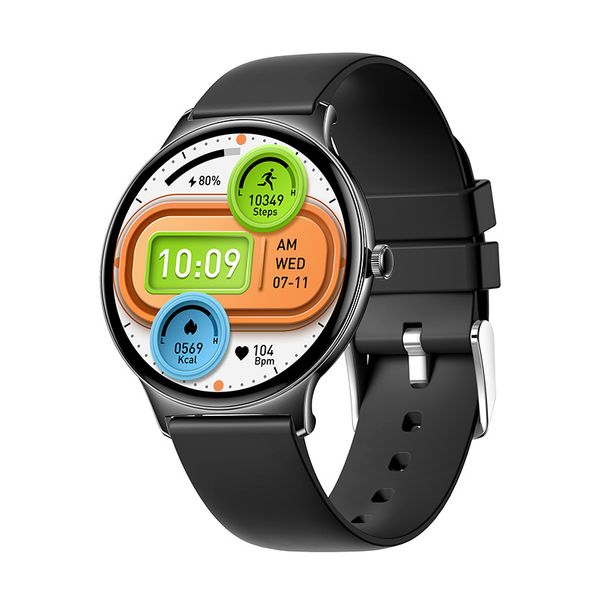 V89 Smartwatch Bluetooth Anruf AMOLED High-Definition-Bildschirm Sport Wasserdichte Nachricht Telefon Erinnerung Sport_voghion.com