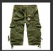 Herrkläder Sommar cargobyxor med sju punkter Flerficksshorts i plusstorlek för pojkar Cargoshorts för utomhusbruk Militärbyxor_voghion.com