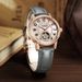 GUANQIN Watches For Women Luxury Mechanical Watch Skeleton Crystal Bezel Leather Strap Leisure 30M Waterproof Lady Wristwatches_voghion.com