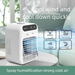 Mini Air Cooler, Desktop Mobile Air Conditioner Fan, Small Electric Cooler For Dormitory & Student Room, USB_voghion.com