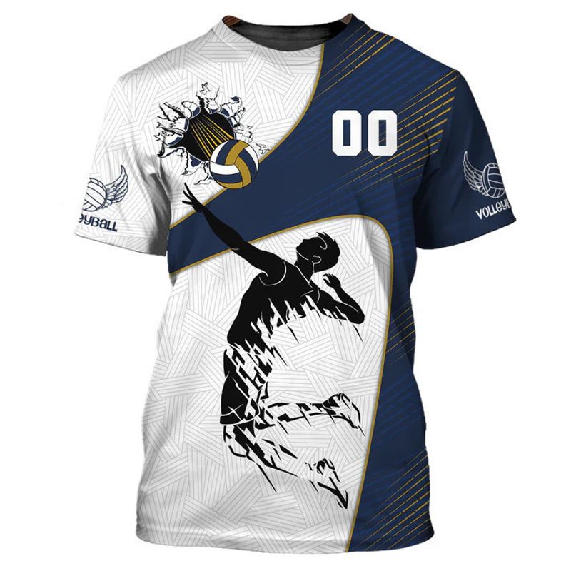 Abbigliamento estivo da uomo, nuova maglia sportiva da uomo con stampa digitale 3D, manica corta, scollo rotondo, comoda e traspirante._voghion.com
