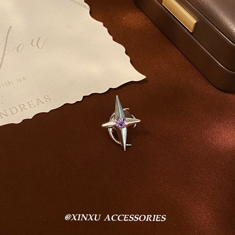 Love and Deep Sky Shen Xing Rückkehr zum gleichen Stil Abgeleitete Peripherie-Metall-Anime-Persönlichkeit Kleine modische Brosche_voghion.com