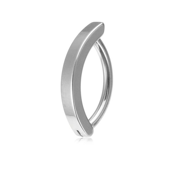 14G Simple Style Damen G23 Titan Inverted Bauchnabel Ring Body Piercing Pflege_voghion.com