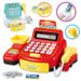 Interactive Kids Cash Register Toy – Pretend Play Supermarket Set With Sound & Light (Pink/Green/Red, Ages 4-6)_voghion.com