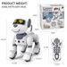 Barnens intelligenta robothund multifunktionsprogrammerbara stuntfjärrkontroll hundpekskärm interaktiv elektrisk husdjursleksak_voghion.com