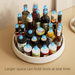 Rotating Spice Rack - Kitchen Multifunctional Salt Soy Sauce Vinegar Bottle Jar Condiment Tray Turntable Storage_voghion.com