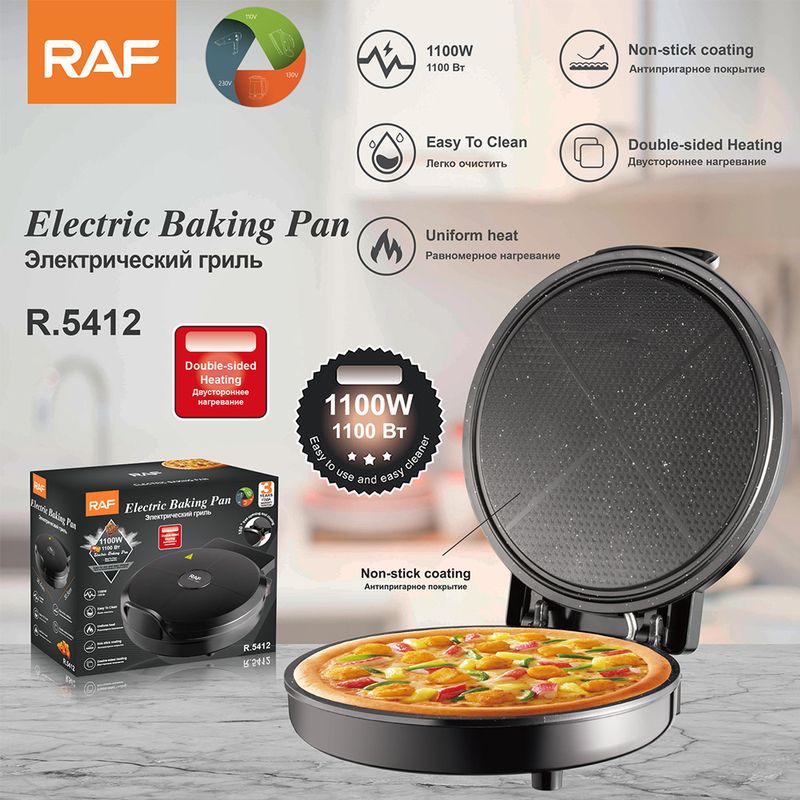 Cross Border Hot Selg Crispy Chicken Rolls Household Small Ice Cream Hine Safety Thermostatic Electric Pancake Pan_voghion.com