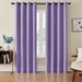 Solid Color Blackout Curtains - 100% Light Blocking & Thermal Insulated (Premium Dense Fabric, Ready-to-Hang Window Drapes For Home & Office)_voghion.com