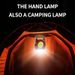 Lampe torche multifonction LED pour tente de camping Cross-Border Outdooring, rechargeable par USB, avec projecteur portable et fonction projecteur d'urgence._voghion.com