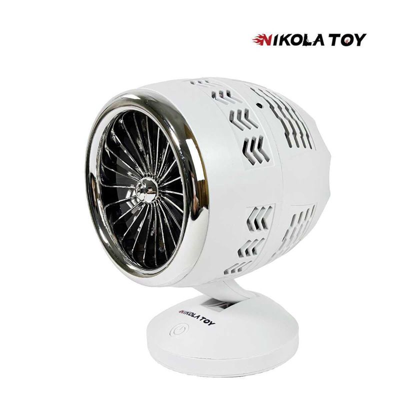 Desktop vifte USB turbofan flymotor modellering Individuell kreativitet fuktig spray med lett følelse av_voghion.com
