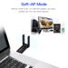 WiFi USB 3.0 Adaptörü 1300Mbps Bluetooth 4.2 Çift Bant 2.4GHz ve 5GHz Wifi Usb PC Masaüstü Dizüstü Bilgisayar Ağ Kartı Kablosuz Alıcı_voghion.com