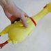 ToysMall 17 cm Giallo Urlante Pollo di Gomma Giocattolo Limitatore di Pressione Squeak Squeaker Regalo_voghion.com