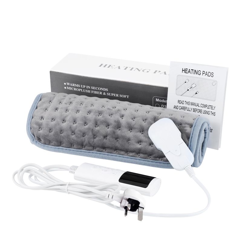 New electric heating blanket, 9-speed temperature regulation, 4-speed timed multifunctional heating pad, warm back, hot_voghion.com