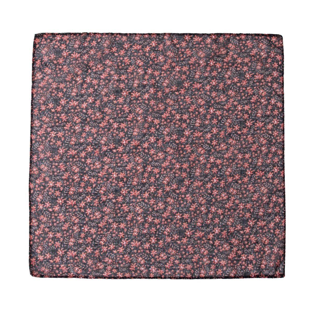 Petit carré floral élégant à la mode simulation soie haut de gamme et polyvalent tempérament déplacement vêtements professionnels_voghion.com