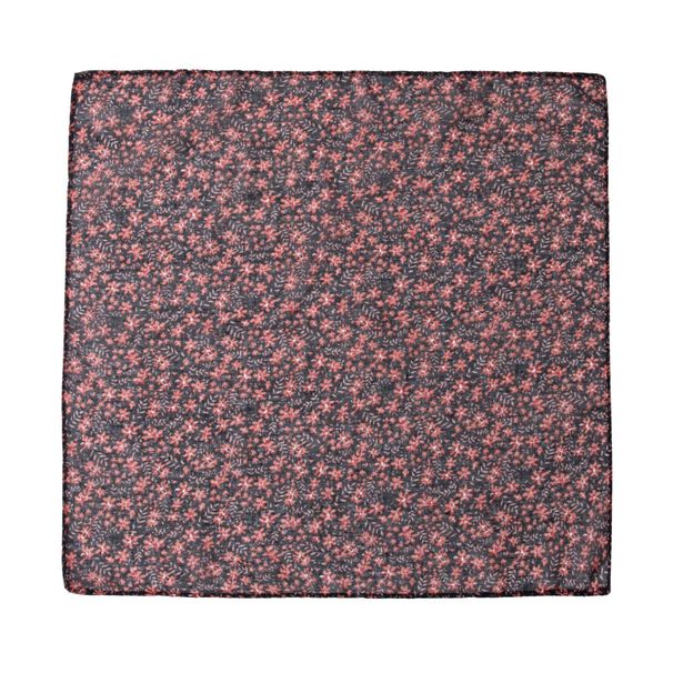 Petit carré floral élégant à la mode simulation soie haut de gamme et polyvalent tempérament déplacement vêtements professionnels_voghion.com