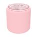 2024 New Macaron Metal Speaker Gift Mini Bluetooth Circular Subwoofer Outdoor Convenient_voghion.com