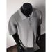 Polo tricoté à manches courtes pour homme, style décontracté, coupe ajustée, à revers, été_voghion.com