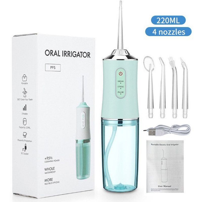 Beauty & Health Household Detachable Water Flosser Oral Calculus Removal Electric Portable Water Flosser Large Water Tank Water Washer_voghion.com