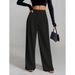 Women's Clothing Casual Pants For Women Spring And Autumn New All Match Straight Drape Loose Wide Leg Long Pants_voghion.com