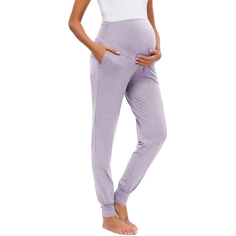 Familien-Matching-Damenbekleidung neue Produkte auf Lager Schwangerschaftshosen Yoga Sporthosen Damenbekleidung Yoga 10 Farben_voghion.com