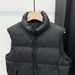 Automne, hiver, automne et hiver nouveau gilet en duvet pour hommes et femmes épaissi thermique décontracté gilet col montant veste pour couples polyvalent_voghion.com