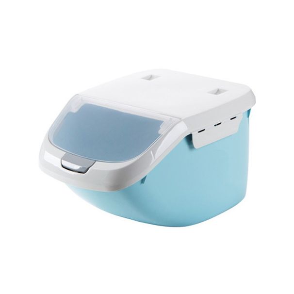 Sealed Rice Dispenser Grain Cereal Storage Box Sealed Moisture-proof Pet Food Storage Container Mildew Anti-Oxidation_voghion.com