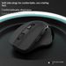Souris sans fil Bluetooth double mode, rechargeable et silencieuse pour le jeu et l'e-sport, compatible avec les ordinateurs portables et tablettes Lenovo et HP._voghion.com