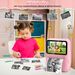 Gofunly Kinderkamera Sofortdruck, 3,0-Zoll-Sofortbildkamera mit großem Bildschirm für Kinder mit_voghion.com