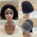 12Grade 13*4Frontal Kinky Curly Bob 200%density 10inch_voghion.com