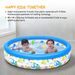 48x10' Inflatable Swimming Pool Blow Up Family Pool For 2 Kids Foldable Swim Ball Pool Center W/ 3 Velvets Water Drain Plug For Indoor Backyard Beach_voghion.com