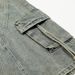 Jeans cargo multitasche da uomo, punk, resistenti, strappati, lavati, tridimensionali, destrutturati, gamba larga, dritti_voghion.com