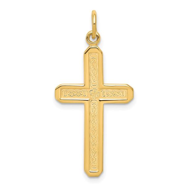 10k Cross Charm_voghion.com