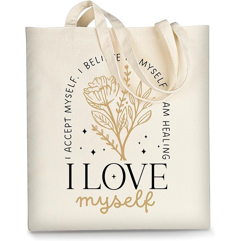 Halloween stil tryck svart och vit canvas bärbar shopping_voghion.com