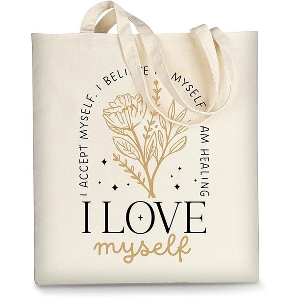 Halloween stil tryck svart och vit canvas bärbar shopping_voghion.com