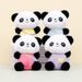 Panda Keychain Adorable Plush New Cute Stuffed Animal Toy For Bags Couples And_voghion.com