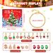 Christmas Jewelry Making Christmas Advent Calendar Gift Box Set 24 Grid Advent Children's Bracelet DIY Blind Box Holiday Gift_voghion.com