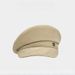 Beret British Style Cloud Octagonal Women's Newsboy Cap Large Version Navy Painter Hat Autumn Winter Khaki Color_voghion.com
